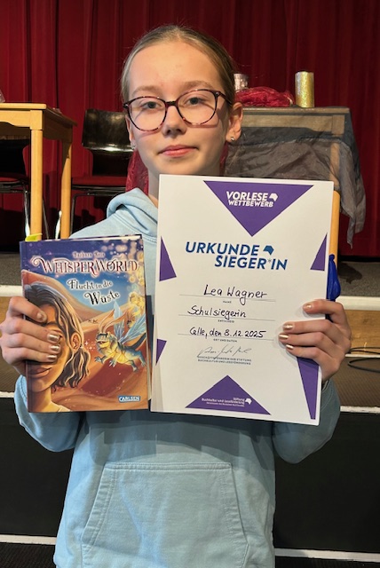 Fantasie ist wieder angesagt - Vorlesewettbewerb 2025 am Ernestinum