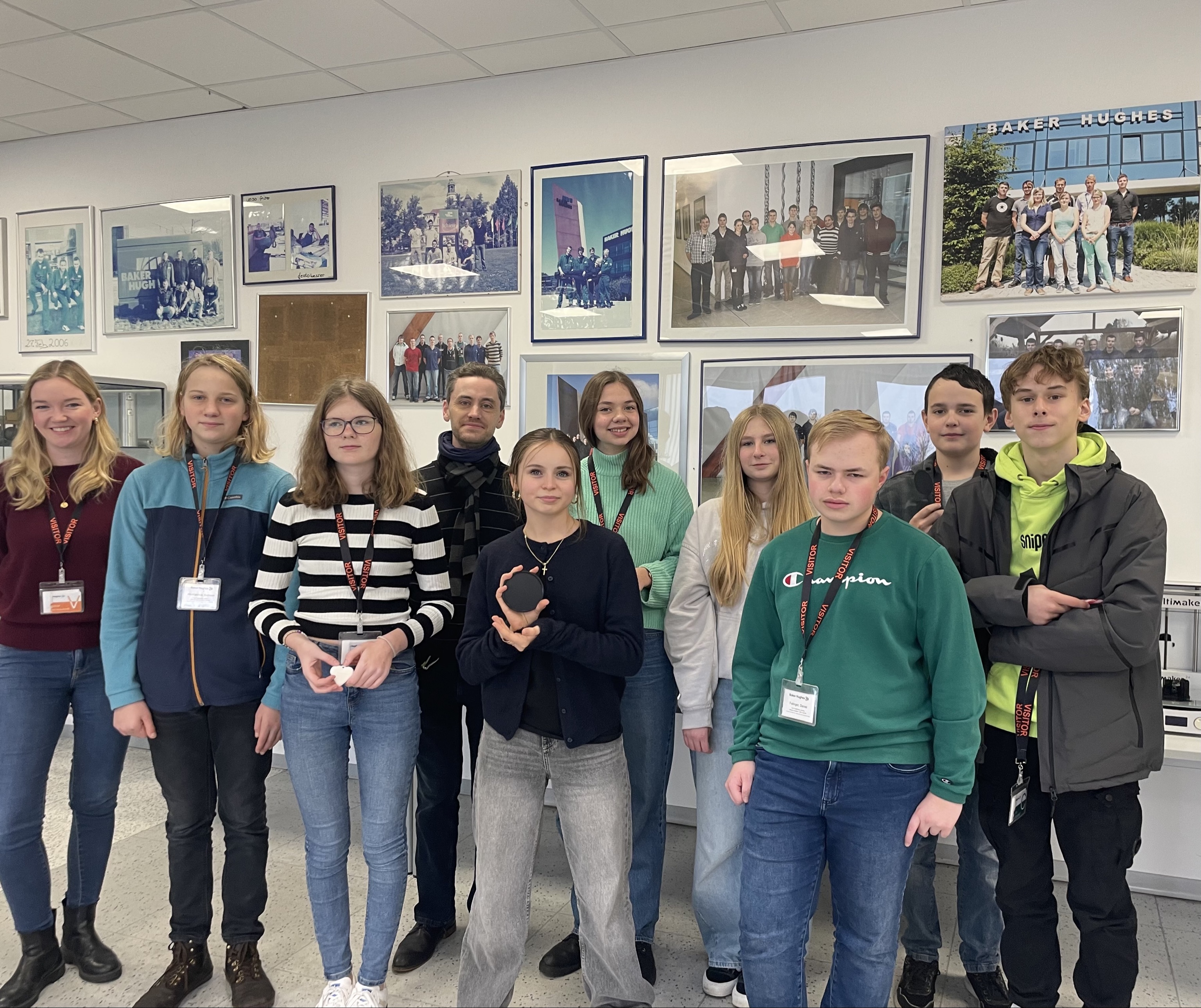 3D-Druck-Workshop bei Baker Hughes 2024