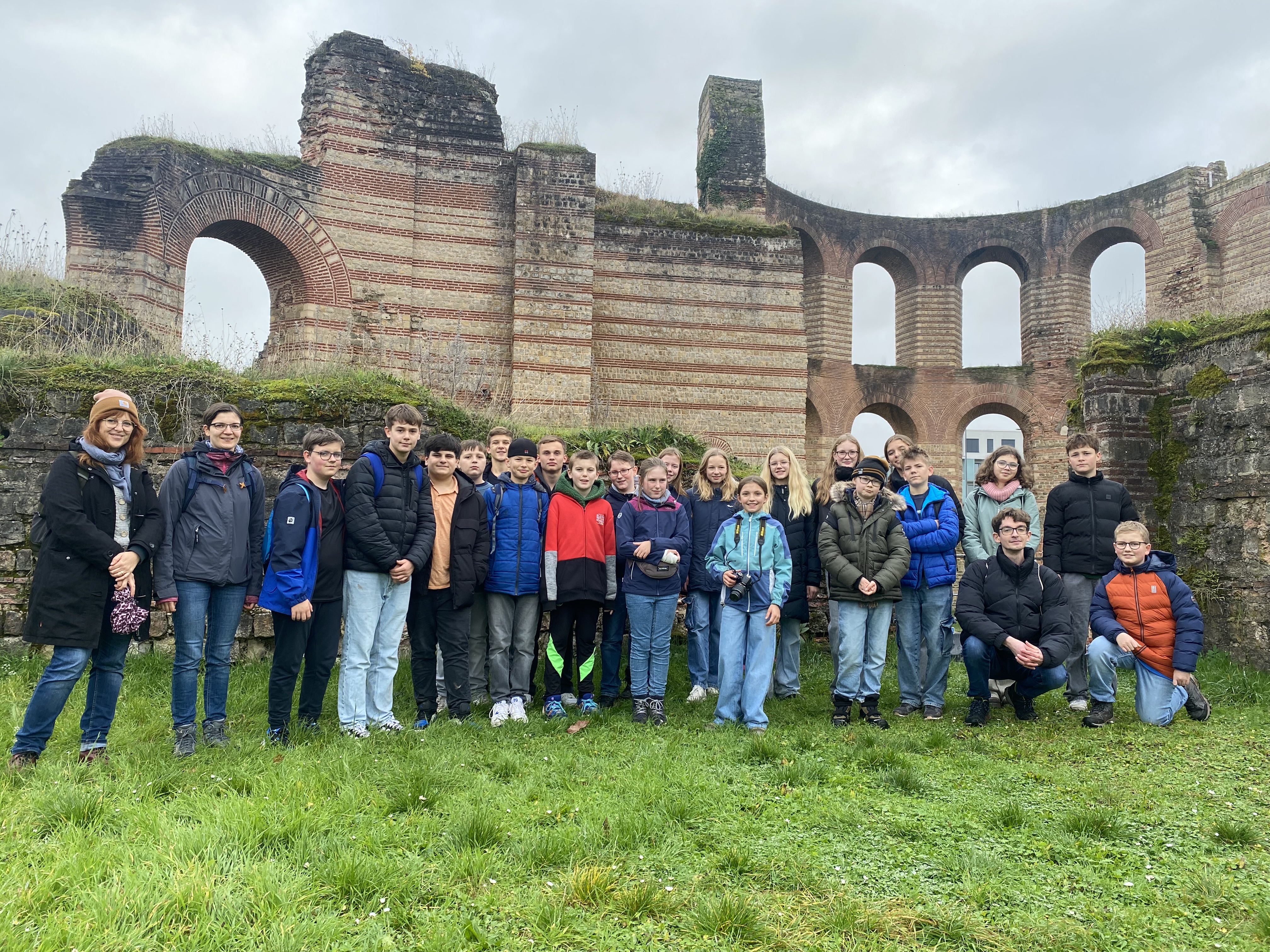 Klassenfahrt der 7a nach Trier