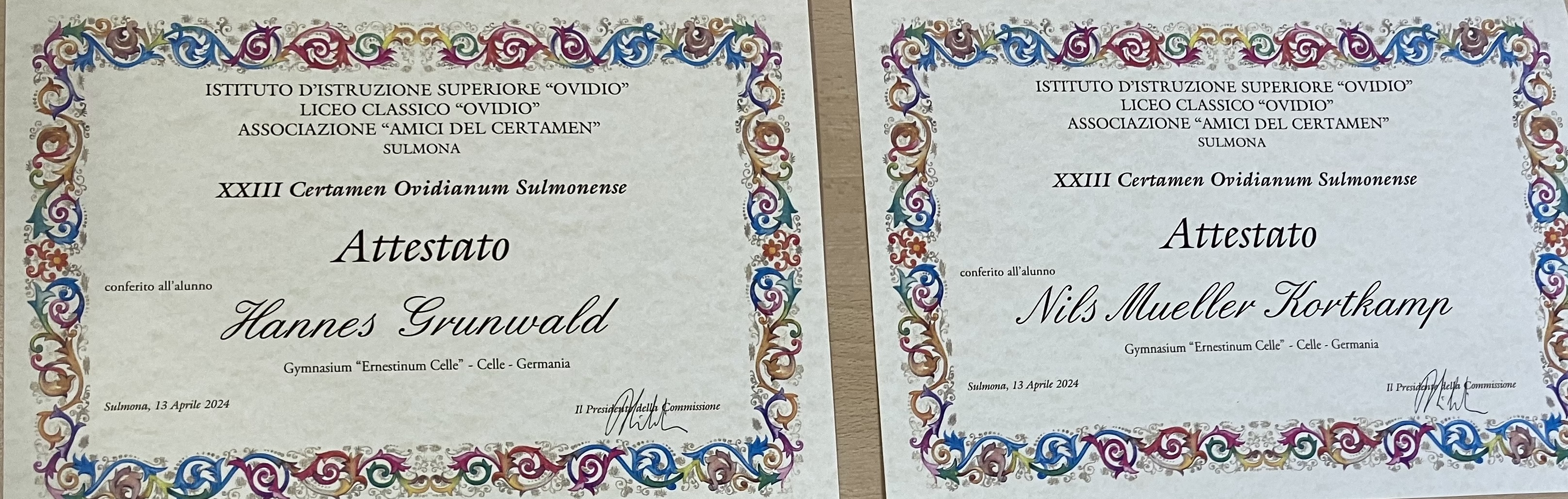 Latein Übersetzungswettbewerb