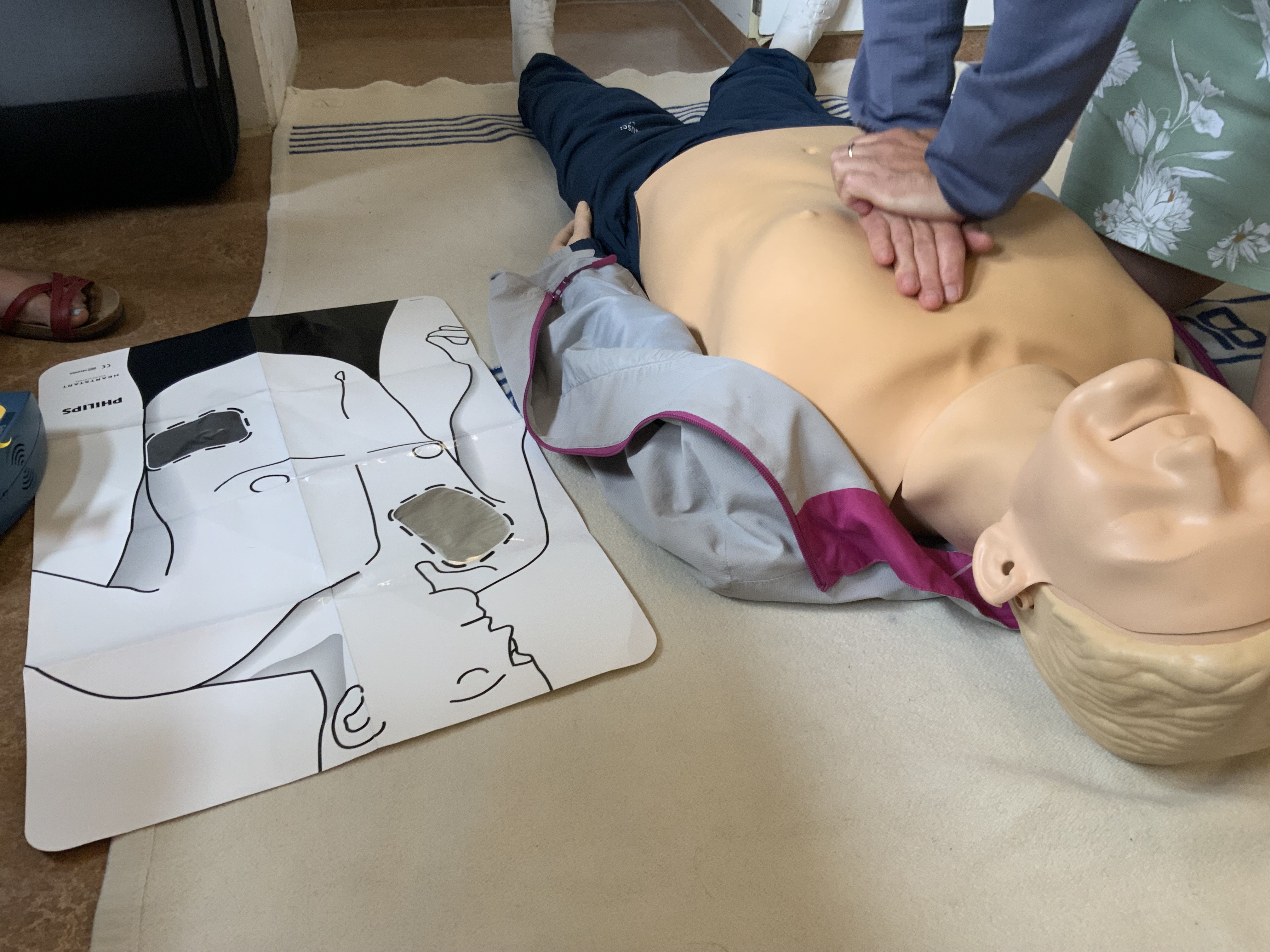 Erste-Hilfe Training für Lehrkräfte