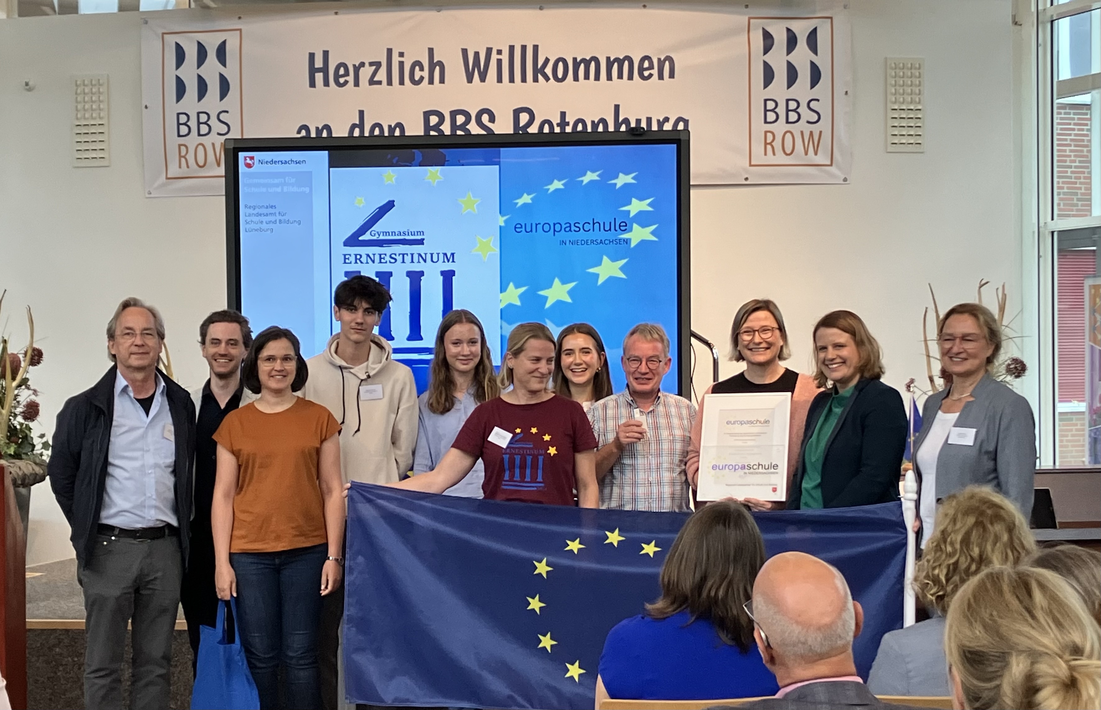 Ernestinum als Europaschule erneut bestätigt