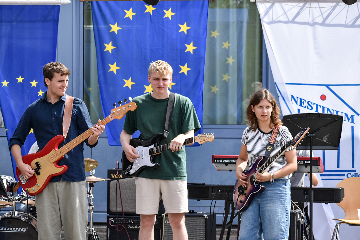 Europa-Projekttag  an der Europaschule Ernestinum - jetzt auch mit Film !!!