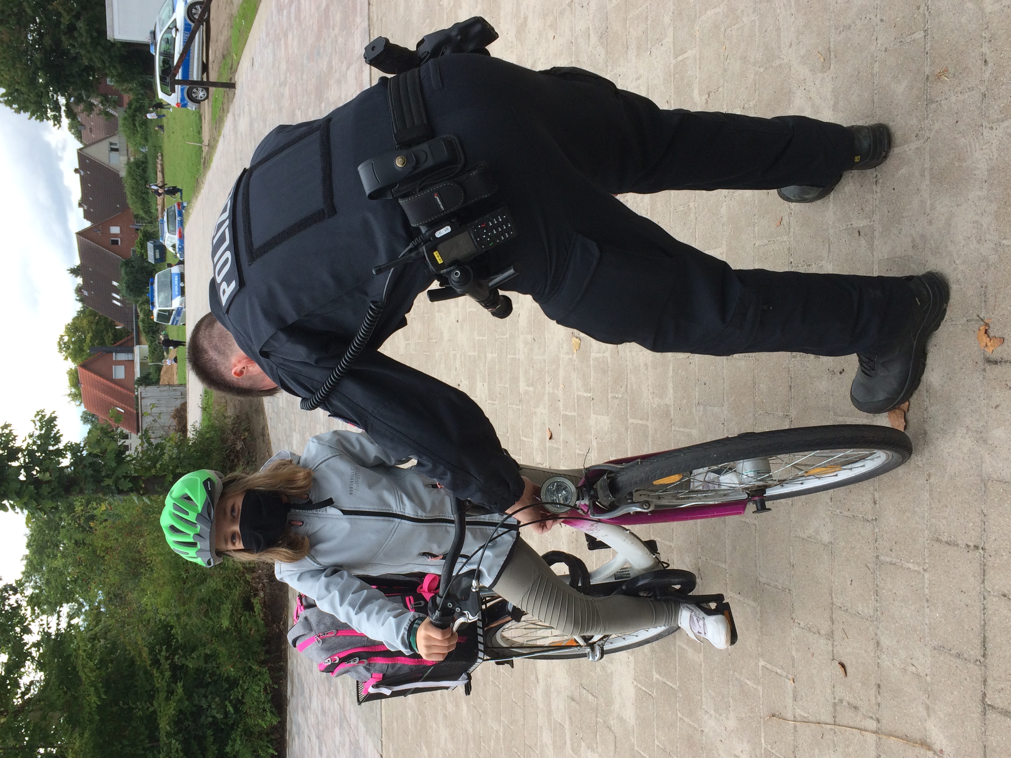 Radfahrschulung am Ernestinum